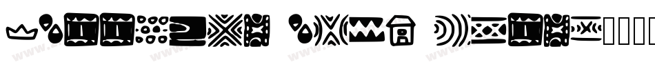 Patterns & Dots字体转换
